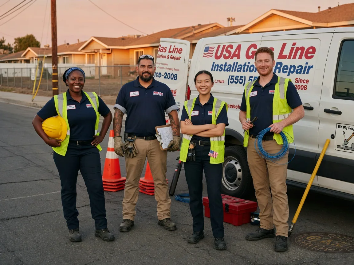 Gas Line Installation company in Butte City, CA